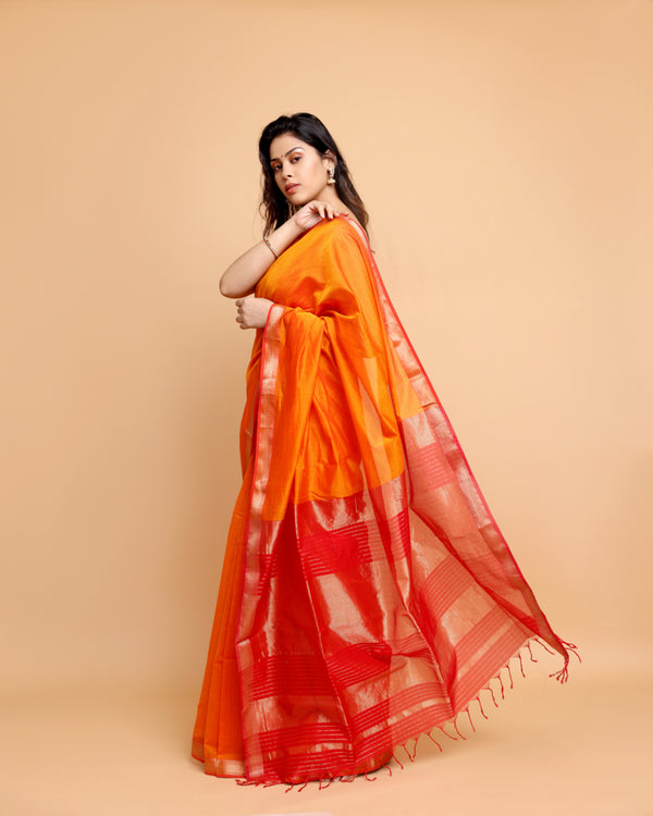 Kesariyaa saree