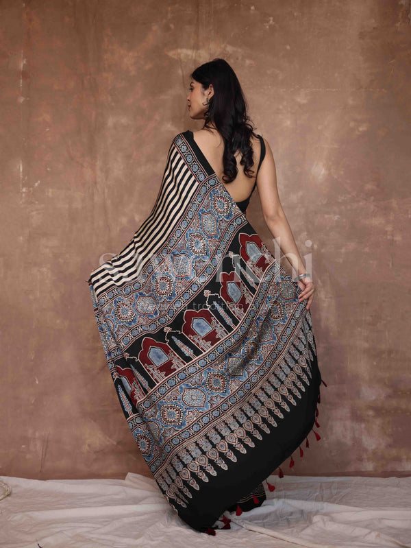 Raah - Modal Satin Saree