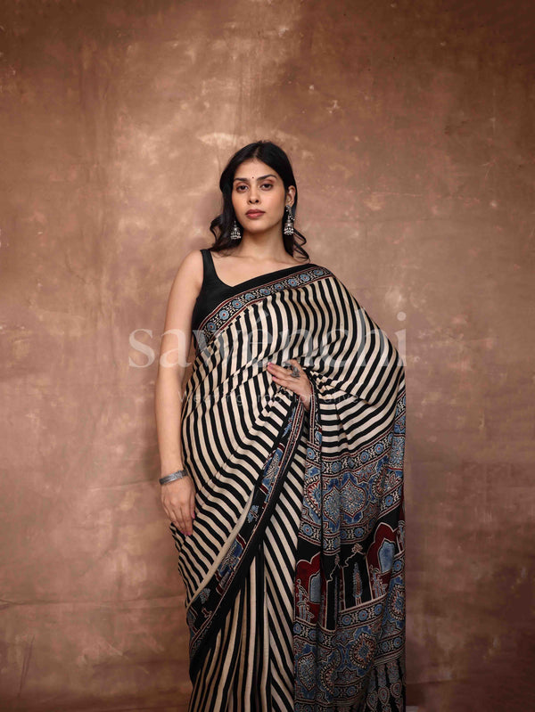 Raah - Modal Satin Saree