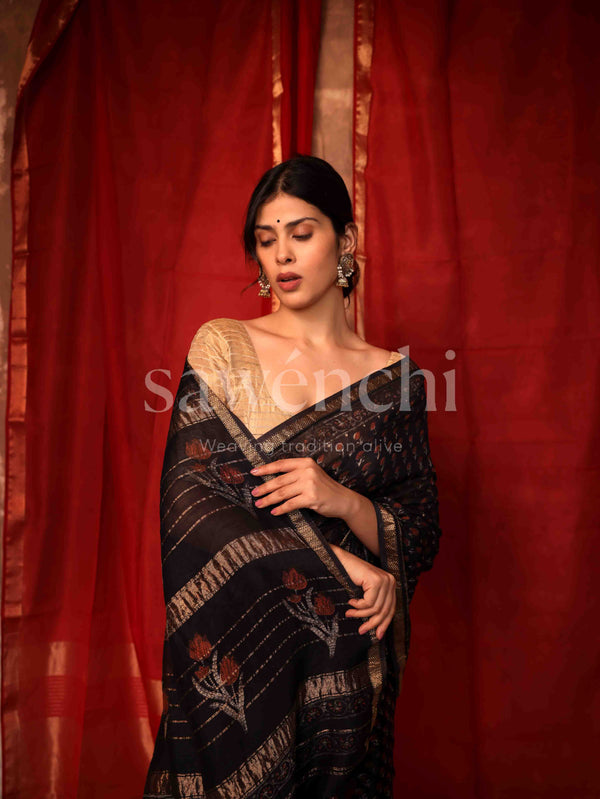Krishna - Handloom Silk Cotton Saree