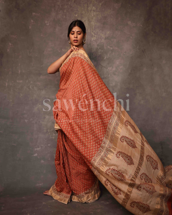 Maati - Handloom Silk Cotton Saree