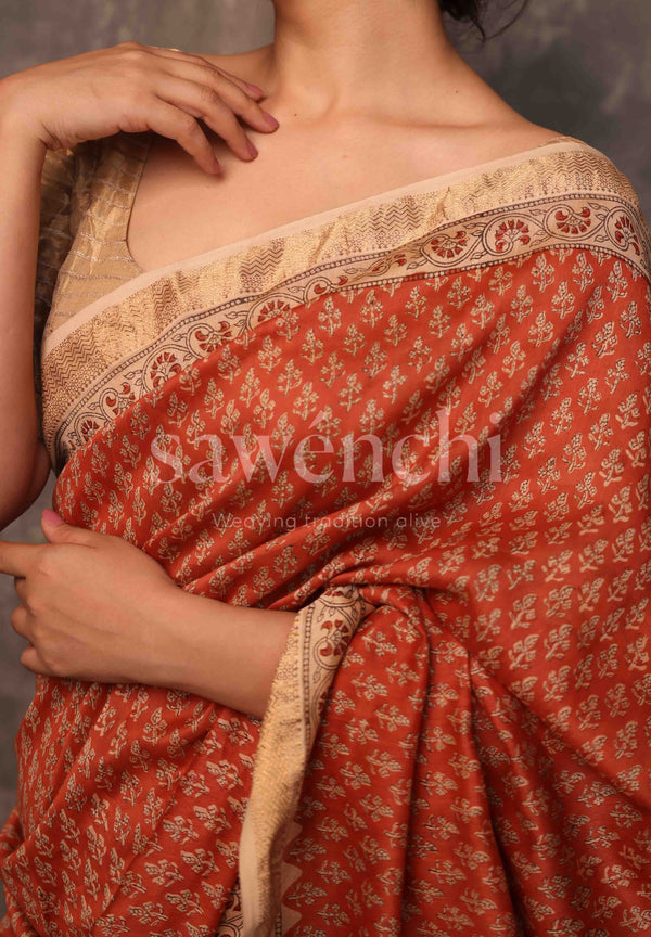 Maati - Handloom Silk Cotton Saree