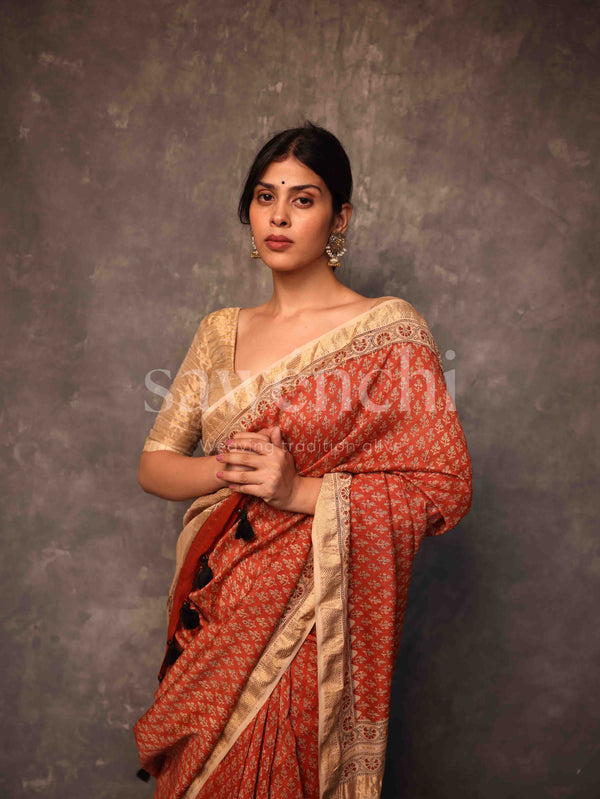 Maati - Handloom Silk Cotton Saree