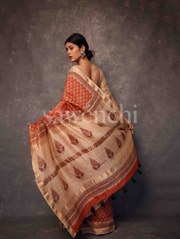 Kumudini - Handloom Silk Cotton Saree