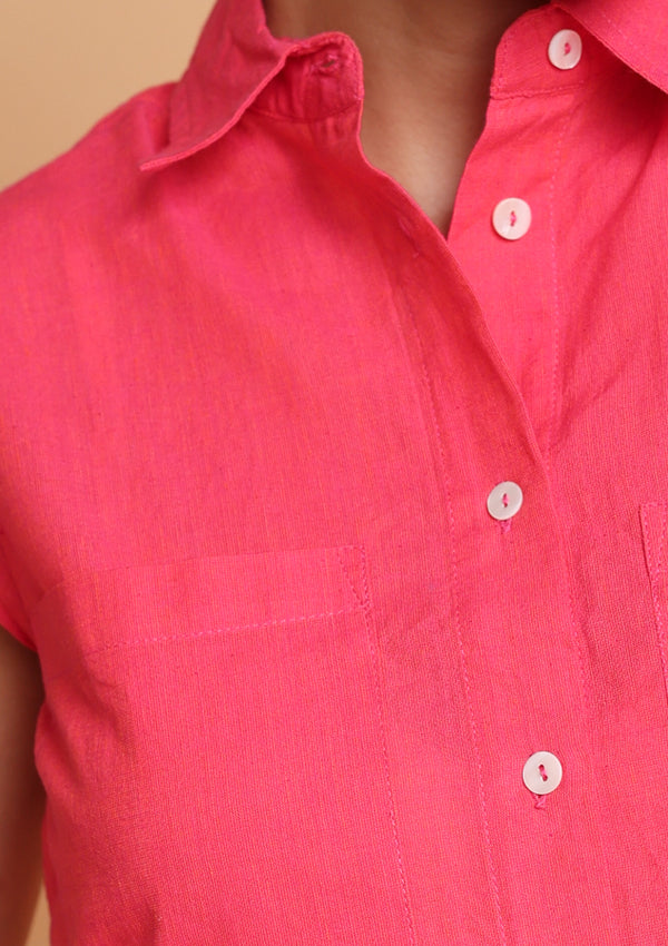 Bubblegum crop Top Co-ord set