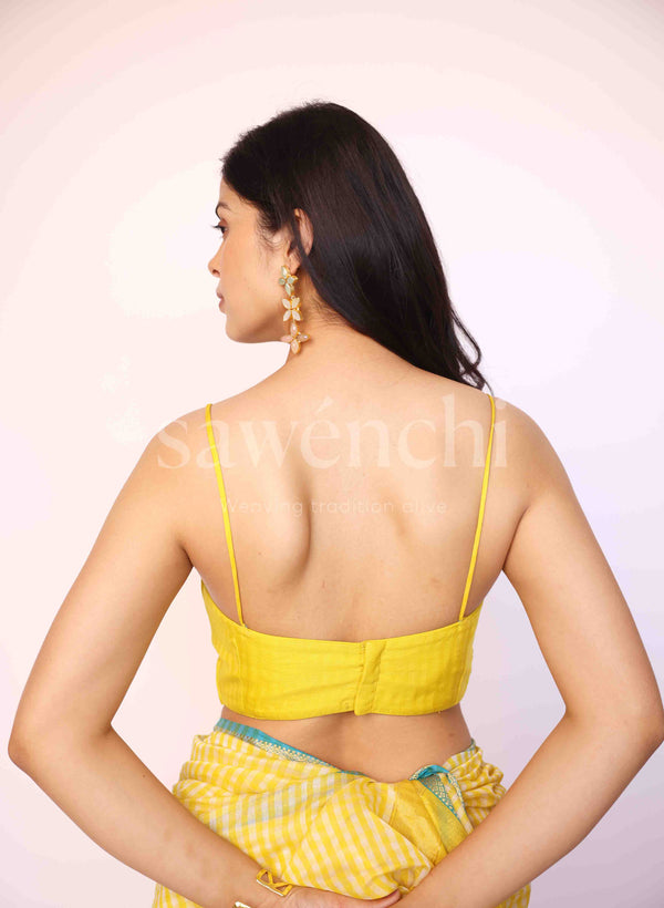 Golden Softness - Handloom Silk Cotton Saree ( SHIPPING TIME 20 DAYS )