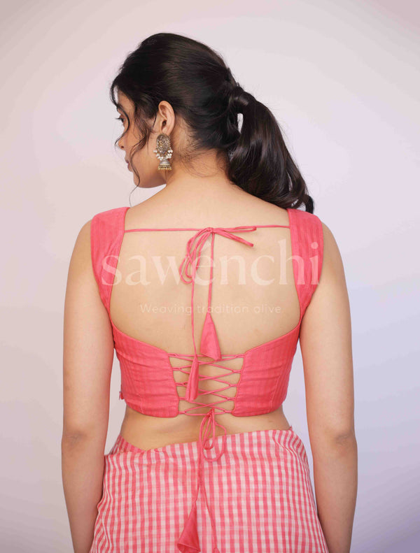 Rooh Gulab - Handloom Silk Cotton Saree