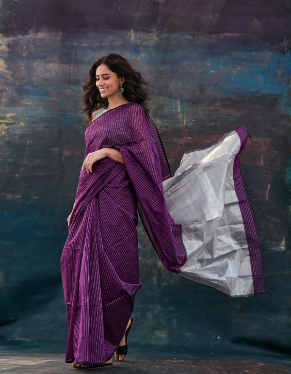 Amethyst Saree