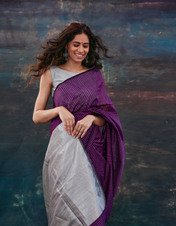 Amethyst Saree
