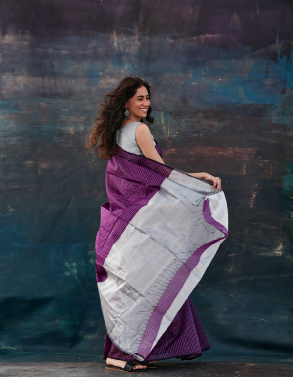 Amethyst Saree