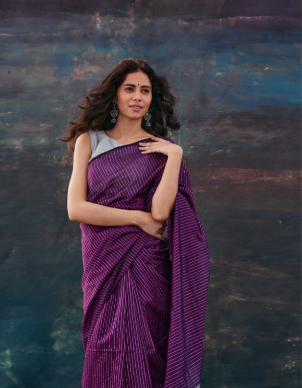 Amethyst Saree