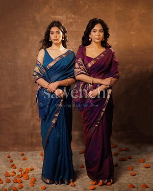 Navrang Collection - 9 beautiful dual-tone sarees