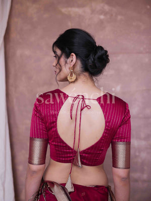 Bold Magenta - Handloom Silk Cotton Saree