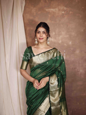 Emerald - Handloom Silk Cotton Saree