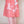 Peach linen Applique kurta set