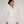 Green skirt and off white linen shirt set