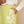 Green skirt and off white linen shirt set