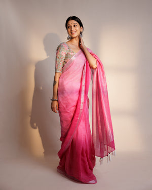 Pink Bliss Saree