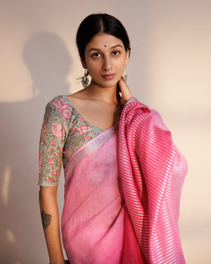 Pink Bliss Saree