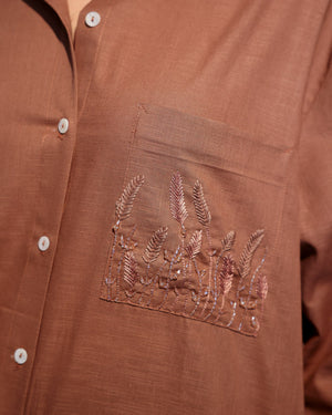 Chicoo Handloom Linen Cotton Shirt