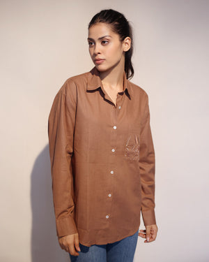 Chicoo Handloom Linen Cotton Shirt