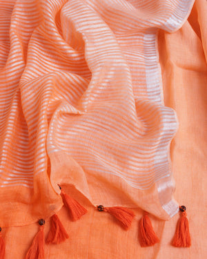 Orange Blossom Saree