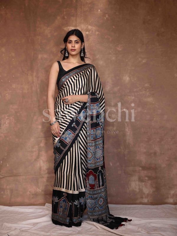 Raah - Modal Satin Saree