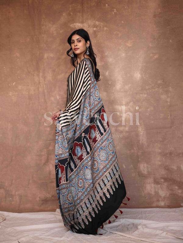 Raah - Modal Satin Saree
