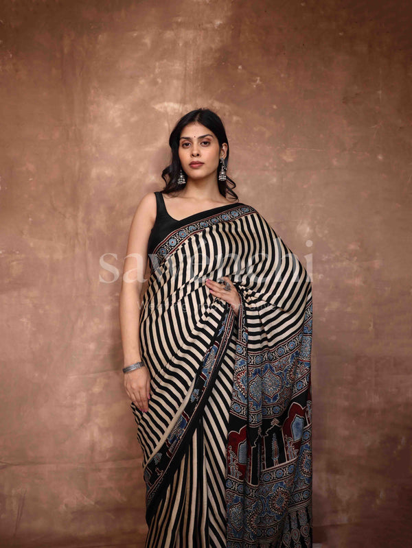 Raah - Modal Satin Saree