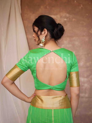 Harvest Haze - Handloom Silk Cotton Saree
