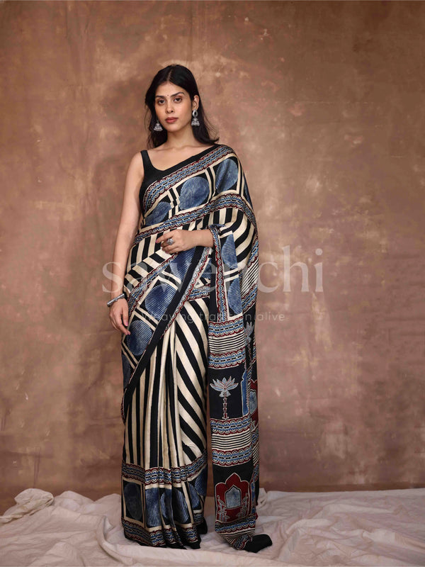 abeer modal satin saree