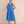 Blue Linen Stripe Dress