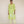 Green linen Applique kurta set
