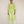 Green Linen Appliqué Kurta Set