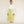 Green Skirt & Off-White Linen Shirt Set