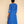 Blue linen Applique kurta set
