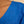 Blue linen Applique kurta set