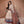 Niva beige stripe cotton ajrakh saree