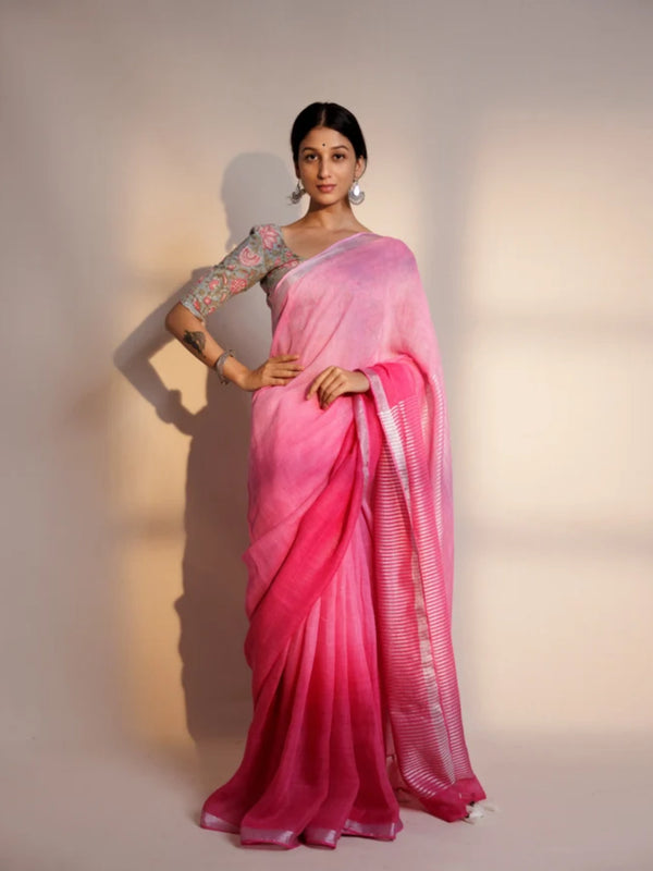 Pink Bliss saree