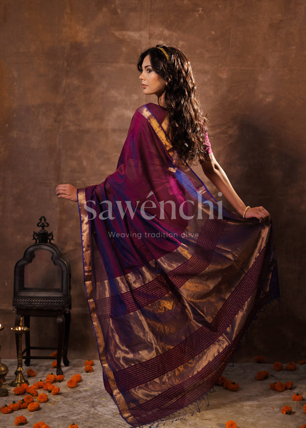 Mulberry Saree ( OUT OF STOCK this saree is in the making and will take 15 days for us to ship it.)