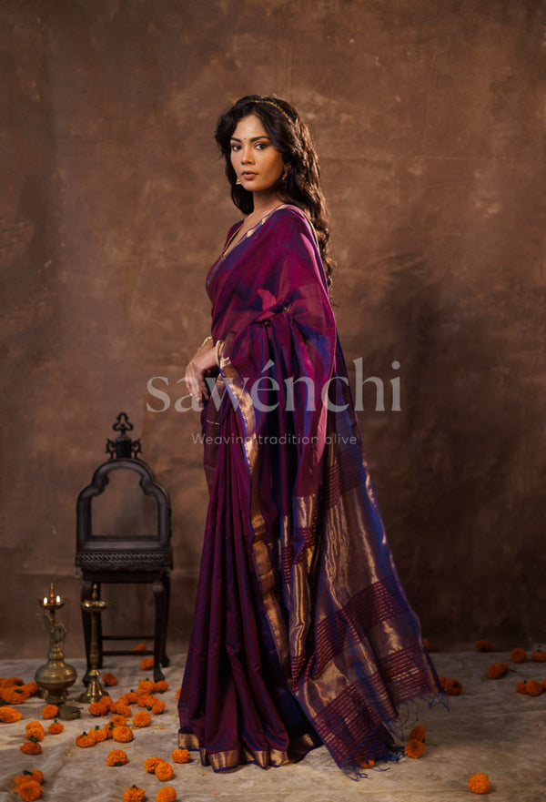 Mulberry Saree ( OUT OF STOCK this saree is in the making and will take 15 days for us to ship it.)