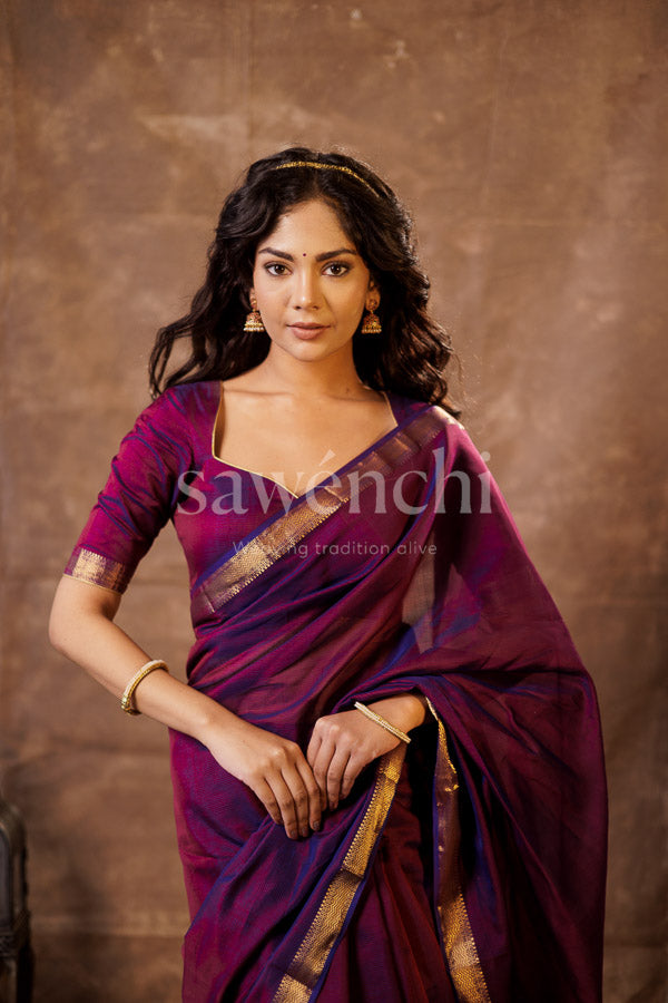 Mulberry Saree ( OUT OF STOCK this saree is in the making and will take 15 days for us to ship it.)