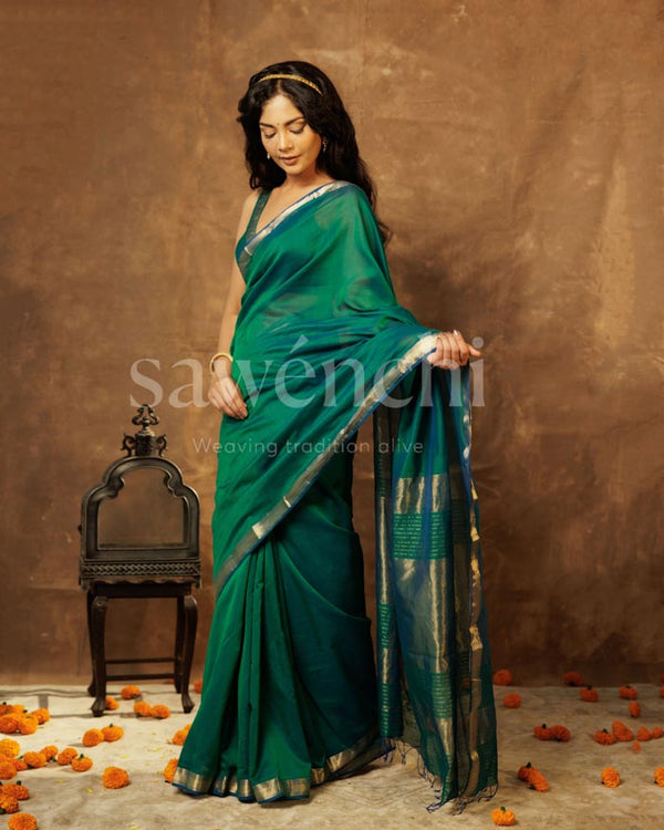 Shamrock saree