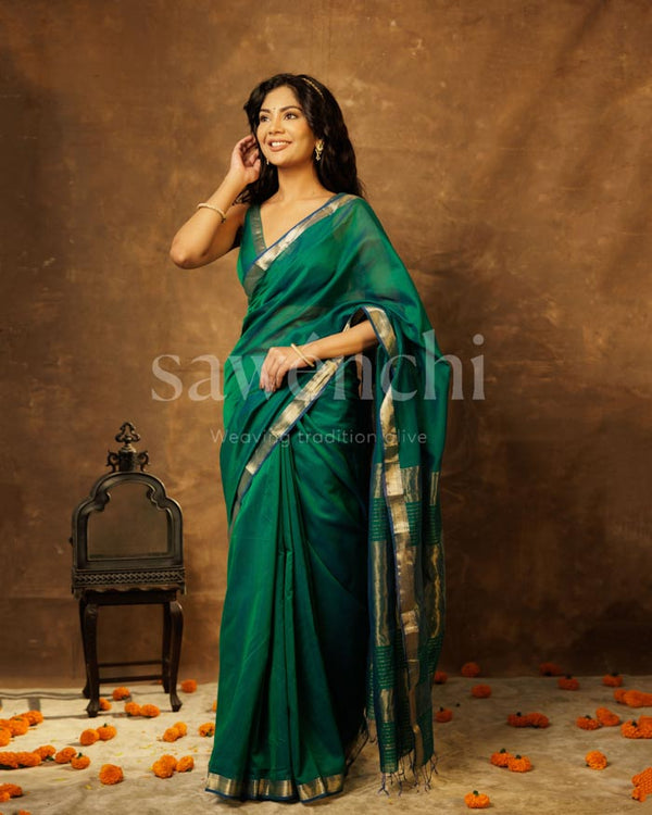 Shamrock saree