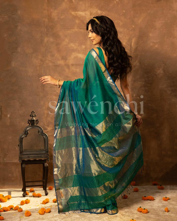 Shamrock saree