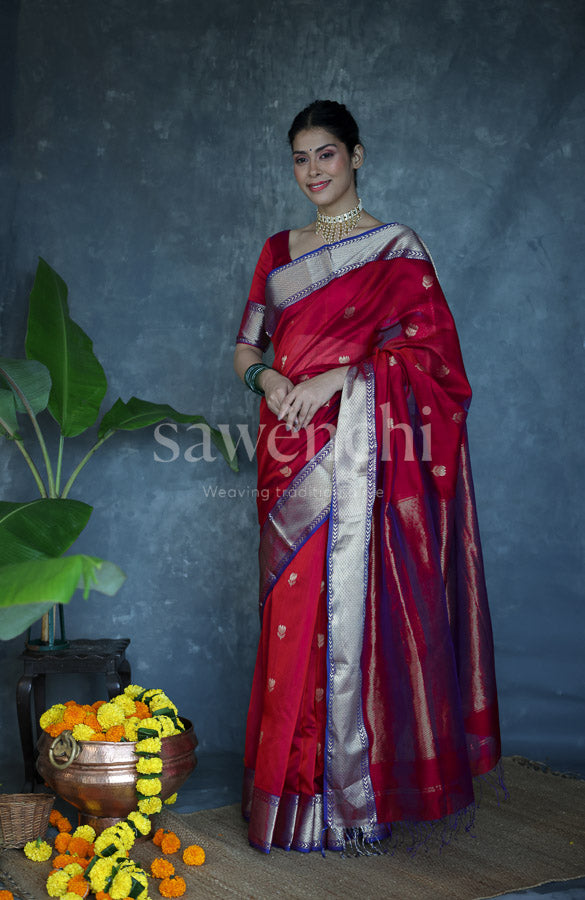 Bloom lotus saree