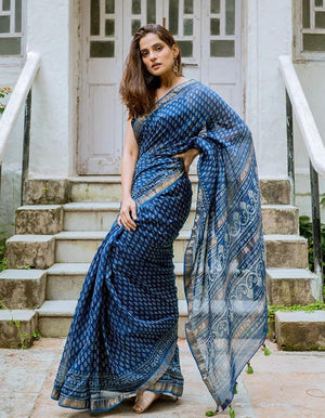 Neeladri Saree